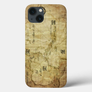 Karibik - alte Karte Case-Mate iPhone Hülle