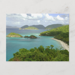 Karibik, Amerikanische Jungferninseln, St. John, T Postkarte