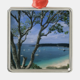 Karibik, Anguilla-Insel, Road Bay Harbour. Ornament Aus Metall