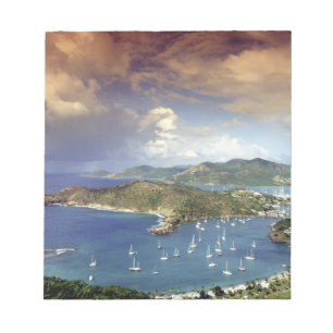 Karibik, Antigua. Notizblock