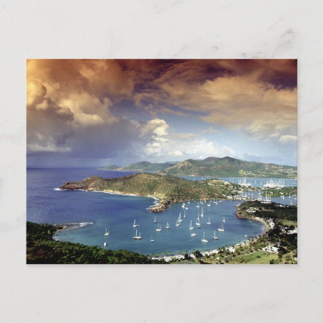 Karibik, Antigua. Postkarte (Vorderseite)