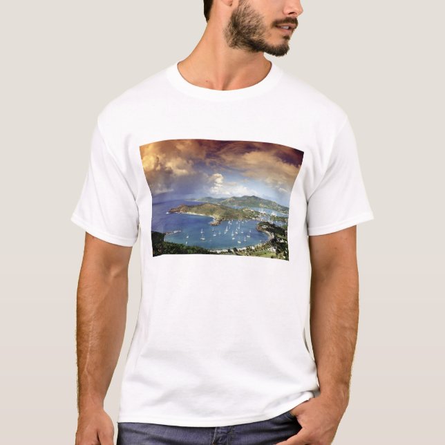 Karibik, Antigua. T-Shirt (Vorderseite)