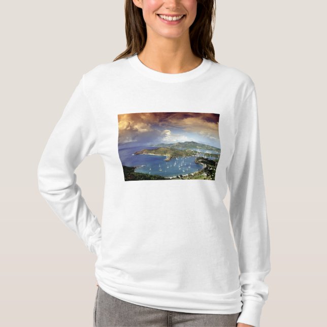 Karibik, Antigua. T-Shirt (Vorderseite)