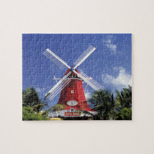 Karibik, Aruba. Alte Mühle, umgebaut in 'Mühle