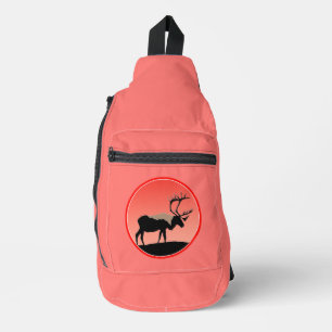 Karibik bei Sunset - Original Wildlife Art Crossbody Bag