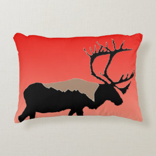 Karibik bei Sunset - Original Wildlife Art Dekokissen