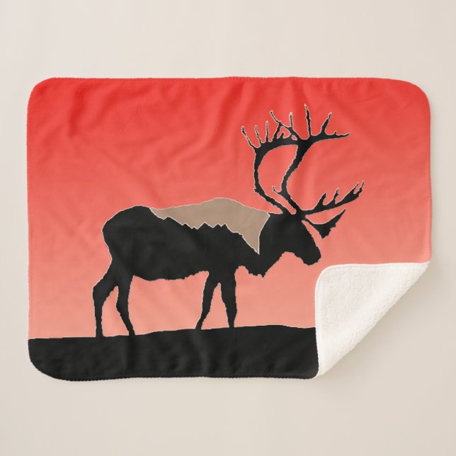 Karibik bei Sunset - Original Wildlife Art Sherpadecke (Vorderseite (Horizontal))