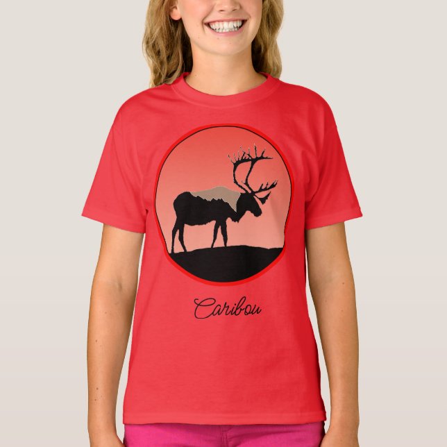 Karibik bei Sunset - Original Wildlife Art T - Shi T-Shirt (Vorderseite)