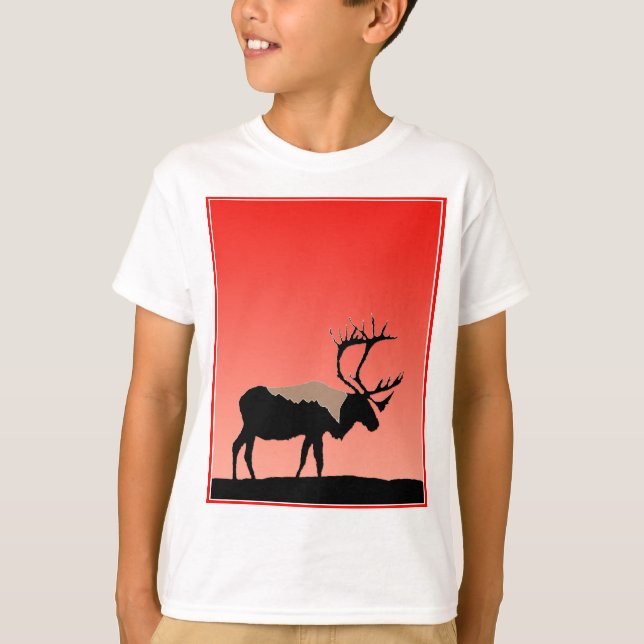 Karibik bei Sunset - Original Wildlife Art T-Shirt (Vorderseite)