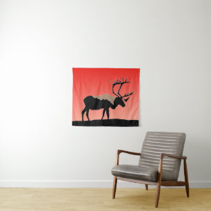 Karibik bei Sunset - Original Wildlife Art Wandteppich