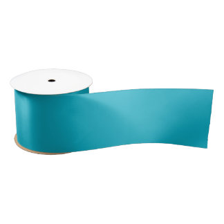 Karibik Blau Satinband
