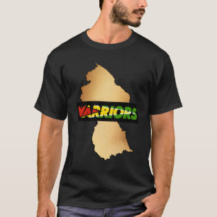 Karibik Cricket Guyana Krieger Guyanische Cricket T-Shirt