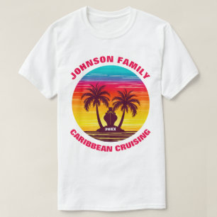 Karibik Cruise Sunset Family Shirts