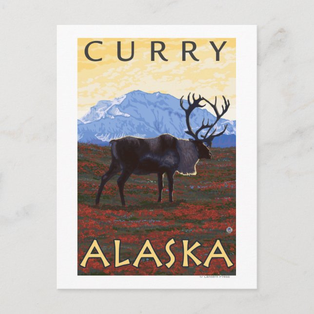 Karibik - Curry, Alaska Postkarte (Vorderseite)