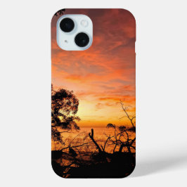 Karibik Dusk Glow Tropical Sunset iPhone Case