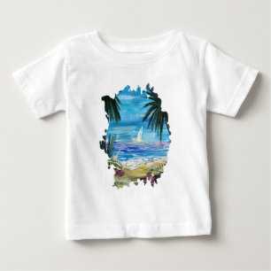 Karibik Erreichbarkeit Baby T-shirt