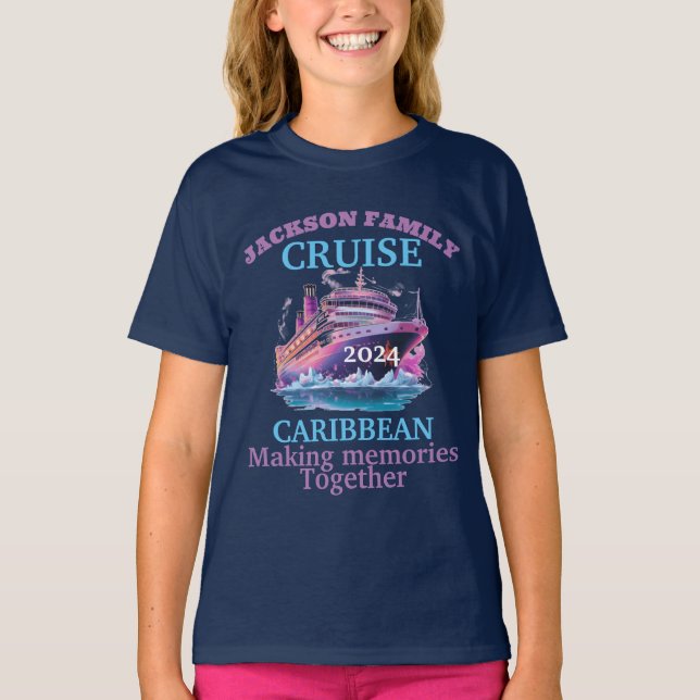 Karibik Familienfahrt 2024 T-Shirt (Vorderseite)