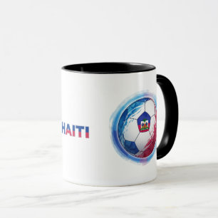 Karibik Fußball – Haiti Edition Tasse