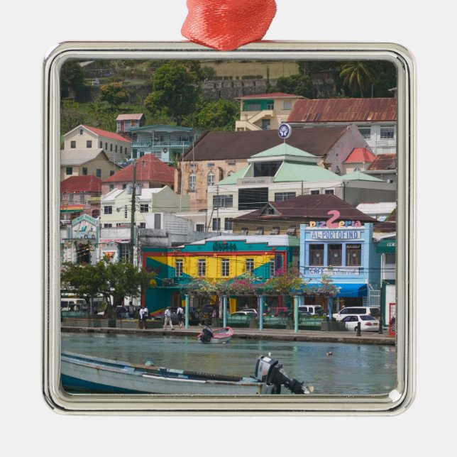 Karibik, GRENADA, St. George's, St. George's Ornament Aus Metall (Vorne)