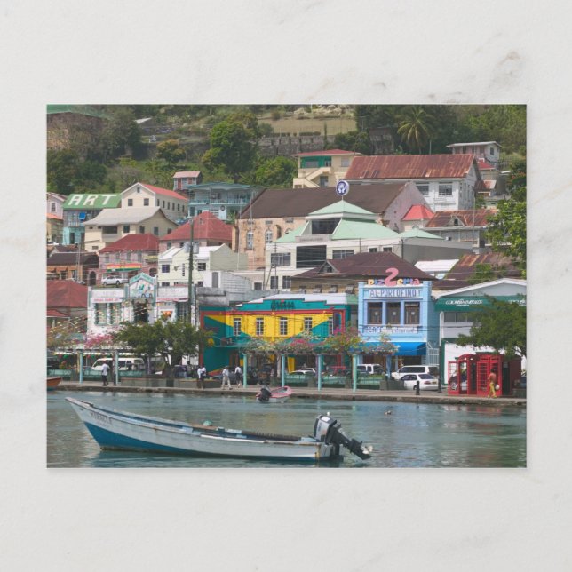 Karibik, GRENADA, St. George's, St. George's Postkarte (Vorderseite)