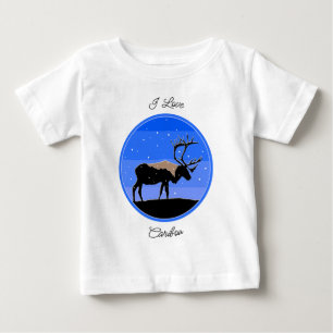 Karibik im Winter - Original Wildlife Art Baby T-shirt