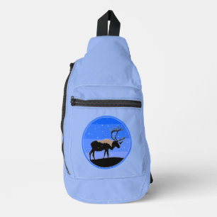 Karibik im Winter - Original Wildlife Art Crossbody Bag