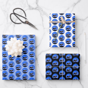 Karibik im Winter - Original Wildlife Art Geschenkpapier Set