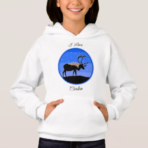 Karibik im Winter - Original Wildlife Art Hoodie
