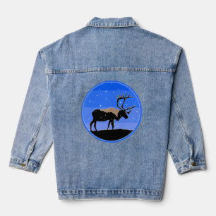Karibik im Winter - Original Wildlife Art Jeansjacke