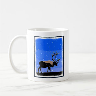 Karibik im Winter - Original Wildlife Art Kaffeetasse