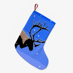 Karibik im Winter - Original Wildlife Art Kleiner Weihnachtsstrumpf