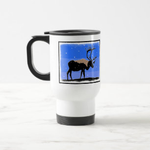 Karibik im Winter - Original Wildlife Art Reisebecher