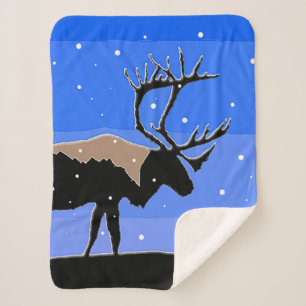 Karibik im Winter - Original Wildlife Art Sherpadecke