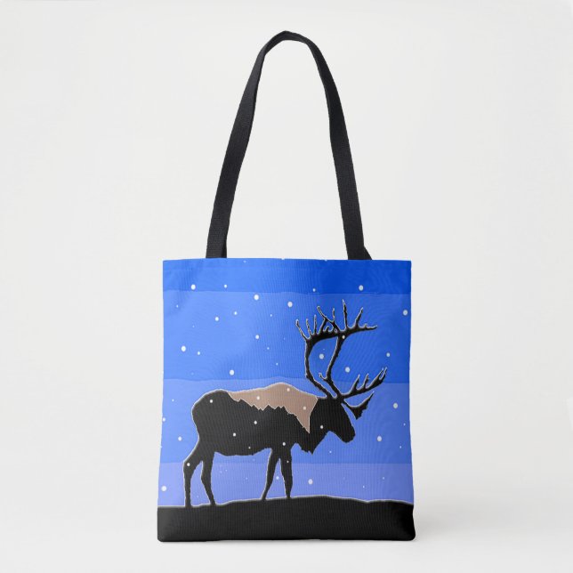 Karibik im Winter - Original Wildlife Art Tasche (Vorderseite)