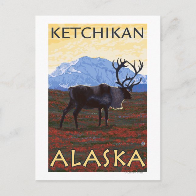 Karibik - Ketchikan, Alaska Postkarte (Vorderseite)