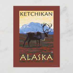 Karibik - Ketchikan, Alaska Postkarte