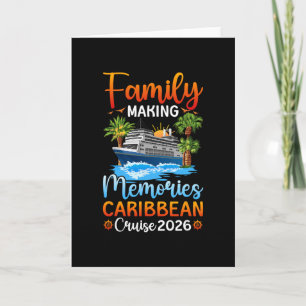 Karibik-Kreuzfahrt 2026 Familienkreuzfahrt Erinner Karte