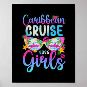 Karibik Kreuzfahrt Mädchen 2026 Mädchen Kreuzfahrt Poster
