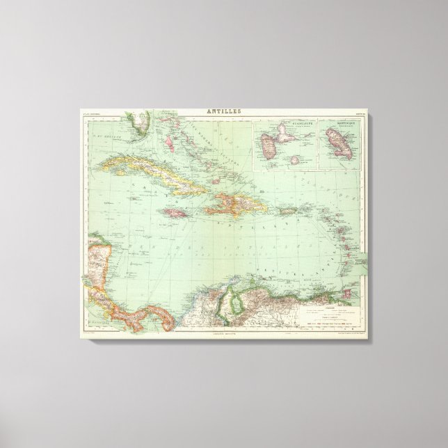 Karibik Leinwanddruck (Vorderseite)