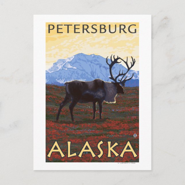 Karibik - Petersburg, Alaska Postkarte (Vorderseite)