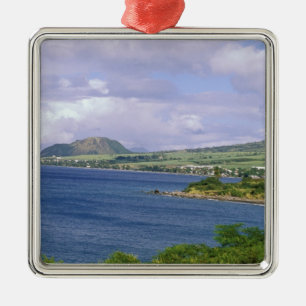 Karibik, St. Kitts, Roseau. Küste. Ornament Aus Metall
