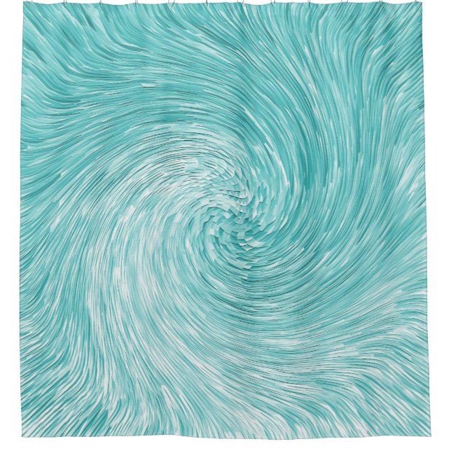 Karibik Swirl...... Duschvorhang (Vorderseite)