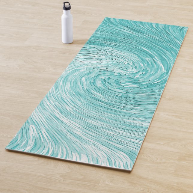 Karibik Swirl.......... Yogamatte (Beispiel)