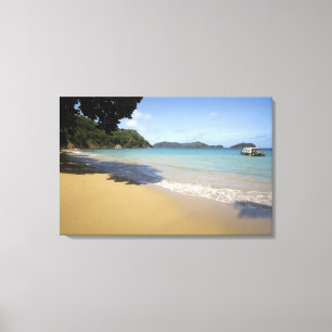 Karibik - Tobago - Strand entlang des Atlantiks Leinwanddruck