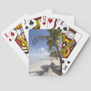 Karibik - Trinidad - Manzanilla Beach an Spielkarten