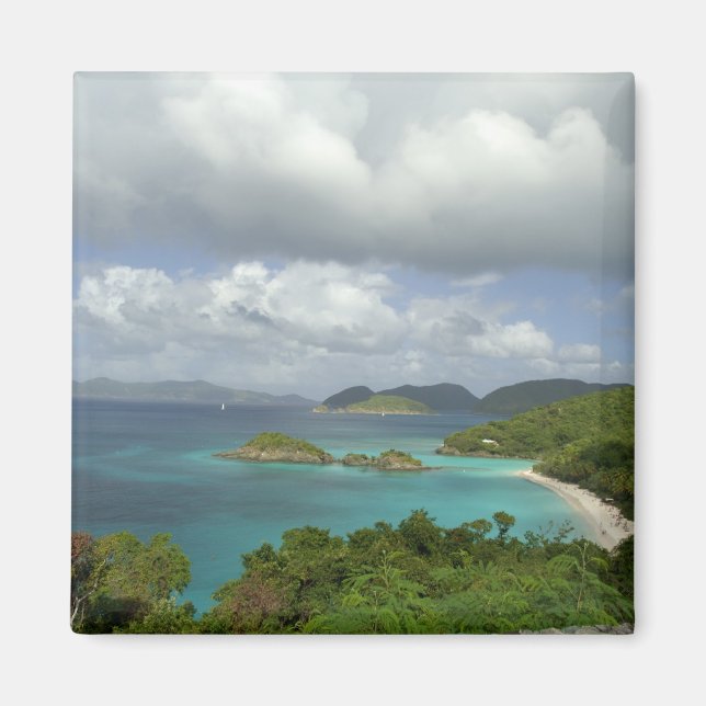 Karibik, U.S. Jungfrau Islands, St. John, Trunk 3 Magnet (Vorne)