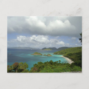 Karibik, U.S. Jungfrau Islands, St. John, Trunk 3 Postkarte