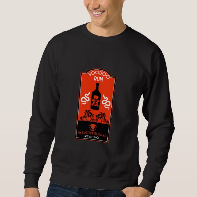 Karibik-Voodoo-Rum Sweatshirt (Vorderseite)