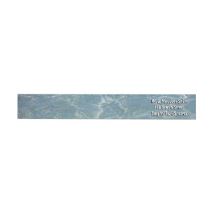 Karibik Wasser Abstrakt blauer Natur