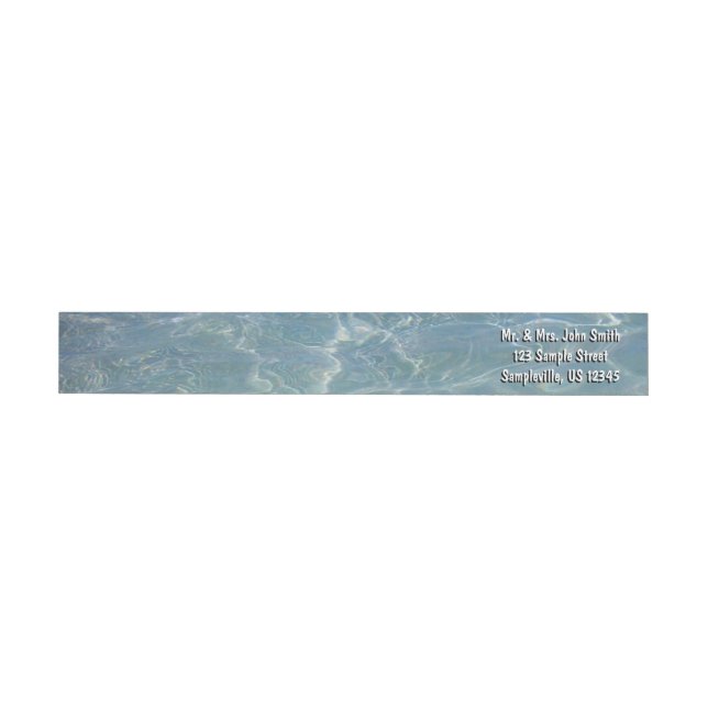 Karibik Wasser Abstrakt blauer Natur (Person)